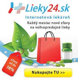 Lieky24.sk – www.lieky24.sk – internetová lekáreň – zľavy až do 16% - každý mesiac nové zľavy na voľnopredajné lieky – nakupujte tu