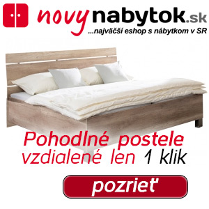 Pohodlné postele vzdialené len 1 klik - NovyNabytok.sk