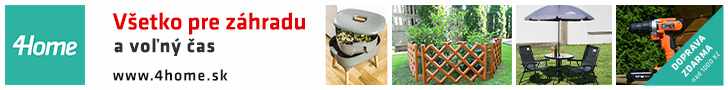 4Home.sk - 728x90 zahrada