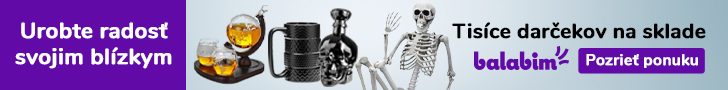 Balabim.sk (pôvoné UzasneDarceky.sk) 728x90