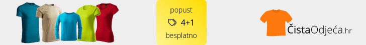 CistaOdjeca.hr - 728x90 4+1 besplatno