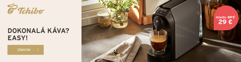 Tchibo.sk 970x250 Kávovary ZĽAVA