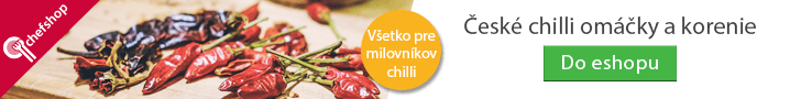 Obrovský výber chilli omáčok, chilli korenie aj chilli mashov pre všetkých milovníkov pikantných chutí