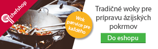 Moderné aj tradičné panvice wok pre prípravu lahodných ázijských pokrmov