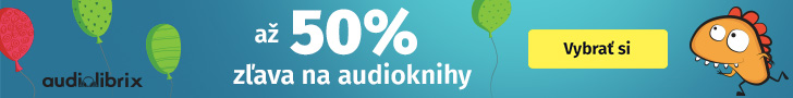 Zľava až 50% na TOP audioknihy!