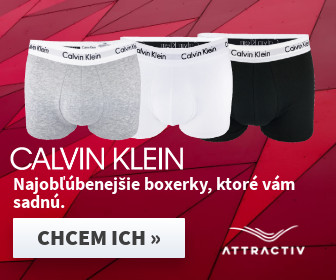 Boxerky Calvin Klein - reklama
