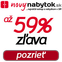 Zľava až 59% na nábytok - NovyNabytok.sk